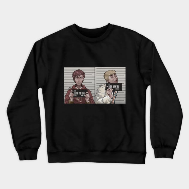 The Venture Bros Crewneck Sweatshirt by MissLambsAnger